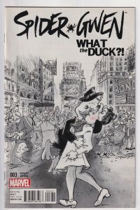 Spider-Gwen #3 What The Duck Cover (2015) Spider-Gwen