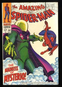 Amazing Spider-Man #66 FN+ 6.5 Mysterio!