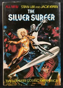 SILVER SURFER 1978 HARDCOVER BOOK STAN LEE JACK KIRBY REUNITE VF