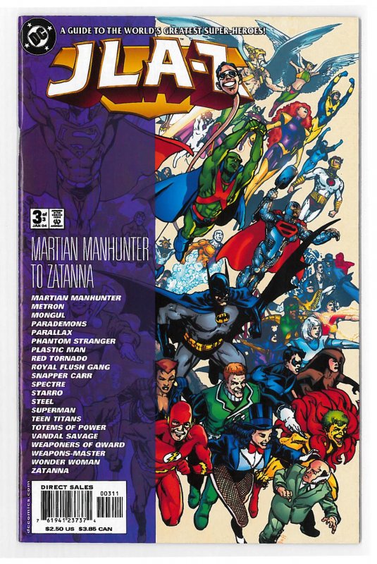 JLA-Z (2003) #1-3 NM, complete series