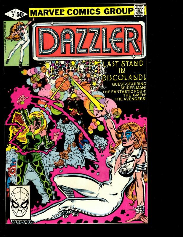 Lot of 11 Dazzler Marvel Comic Books # 1 2 3 4 5 6 7 8 9 10 11 Spider-Man JF10