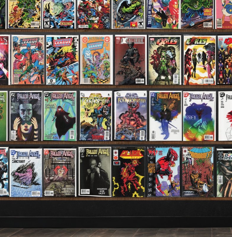 Huge Lot 150+ Comics with Fallen Angel, The Incredible Hulk & More!