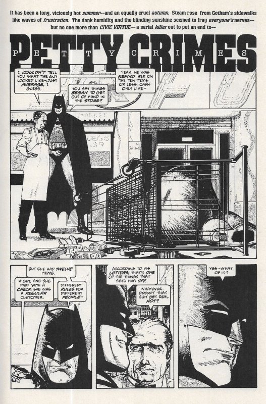 BATMAN BLACK & WHITE #1-4 (1996) Full Mini-Series! Incredible Creative Line-Up!