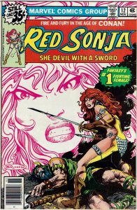 Red Sonja #12  (1977) Newsstand VF