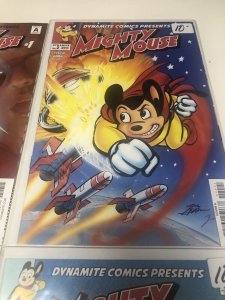 Mighty Mouse (2017) Set Issues # 1-3 (VF/NM) Dynamite Comics • Sholly Fisch