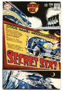 Secret Six #1  1968 - DC  -FN+ - Comic Book