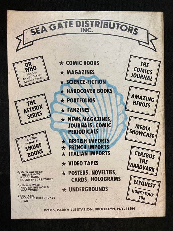 AMAZING HEROES MAGAZINE #4 FRANK MILLER DAREDEVIL COVER FN/VF