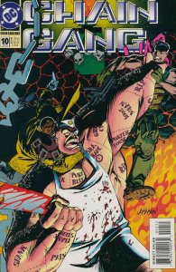 Chain Gang War #10 VF ; DC | Dave Johnson