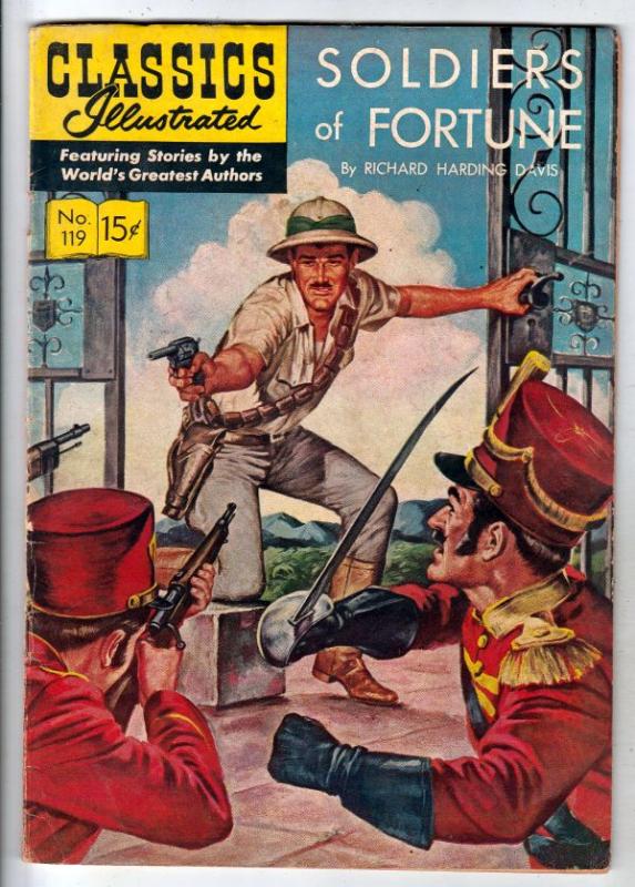 Classics Illustrated #119 (May-54) FN Mid-Grade 