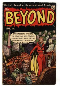 Beyond #19 Pre-code Horror Golden Age-GRAVE ROBBING! 1953