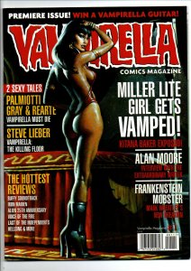 Vampirella Comic Magazine #1 - Texeira - Alan Moore - Palmiotti - vampire - VF