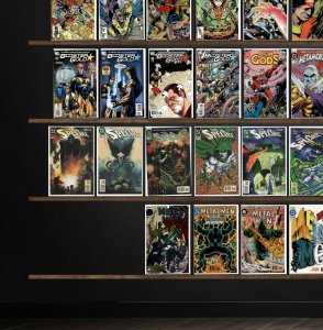 Huge Lot 150+ Comics with Booster Gold, The Spectre, Blue Devil & More!