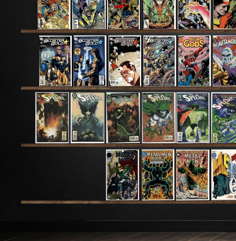 Huge Lot 150+ Comics with Booster Gold, The Spectre, Blue Devil & More!