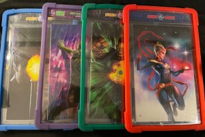 INFINITY COUNTDOWN #1-4 Virgin Variants in Variant Hunter Holders, NM Condition