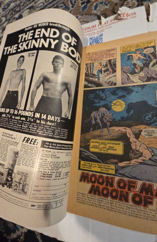 Chamber of Chills #1 (1972)Dragon stalks by night