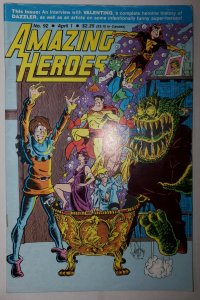 Amazing Heroes #92 DC Fantagraphics Comics April 1986 (VGFN)