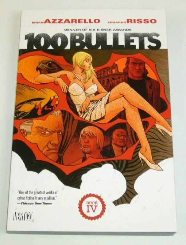 100 Bullets TPB #4 VF/NM book IV - azzarello/risso - DC/Vertigo - collects 59-80