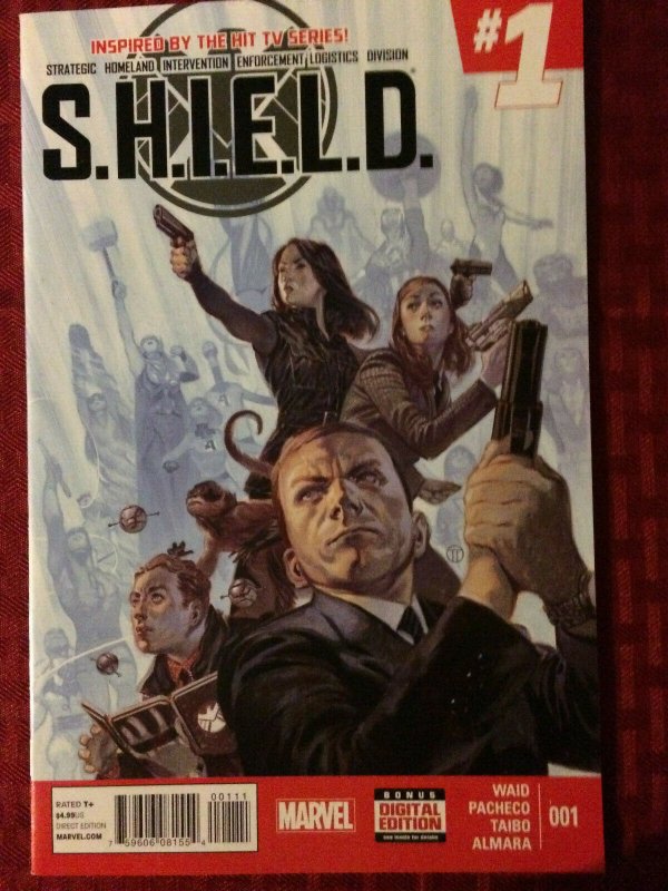 SHIELD #1 Marvel Comics TV Series NM (2015) Agents of Shield 