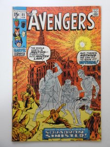 The Avengers #85 (1971) FN Condition! First appearance of the Squadron Supreme!