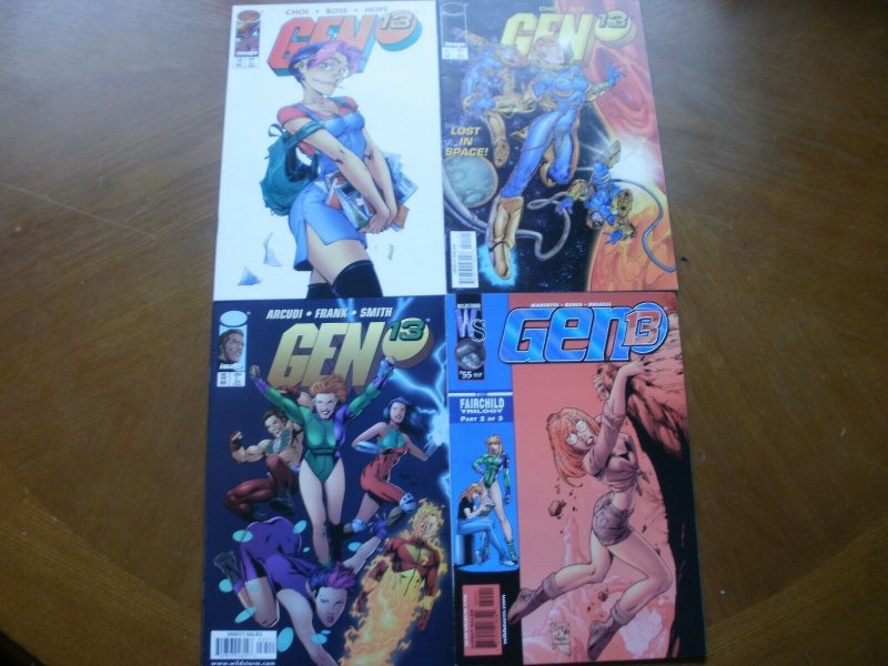 4 Near-Mint Image GEN 13 #14 21 35 55 Comic (Choi Ross Hope Rio Mariotte Smith)