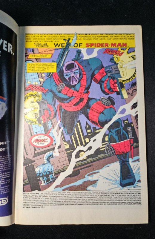 Web of Spider-Man #97, NM- Marvel Comics, 1993