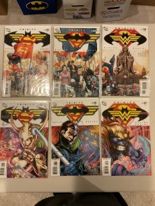 Trinity Complete Set 1-52  2008-09  Busiek!  Bagley!  All Triptych Covers!