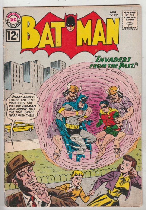 Batman #149 (Aug-62) VG/FN+ Mid-Grade Batman