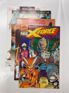 4 MARVEL comic books Secret Avengers #7 Supreme P #18 Timestorm X-Force 76 KM19