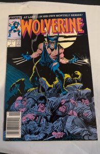 Wolverine #1 (1988) his first ongoing series -Patch