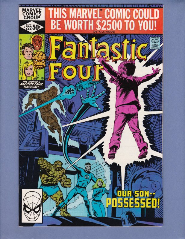 Fantastic Four #222 NM- Marvel 1980