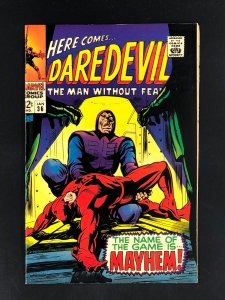 Daredevil #36 (1968) VF+ Fantastic Four, Tripster,  & Doctor Doom