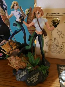 Danger Girl Abbey Chase 12 Cold Cast Statue Figure J Scott Campbell LTD to 3000