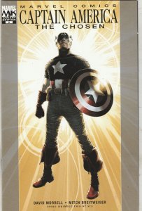 Captain America: The Chosen #2 Sun-Burst Variant 2007 PRICE DROP! Super-Grade NM