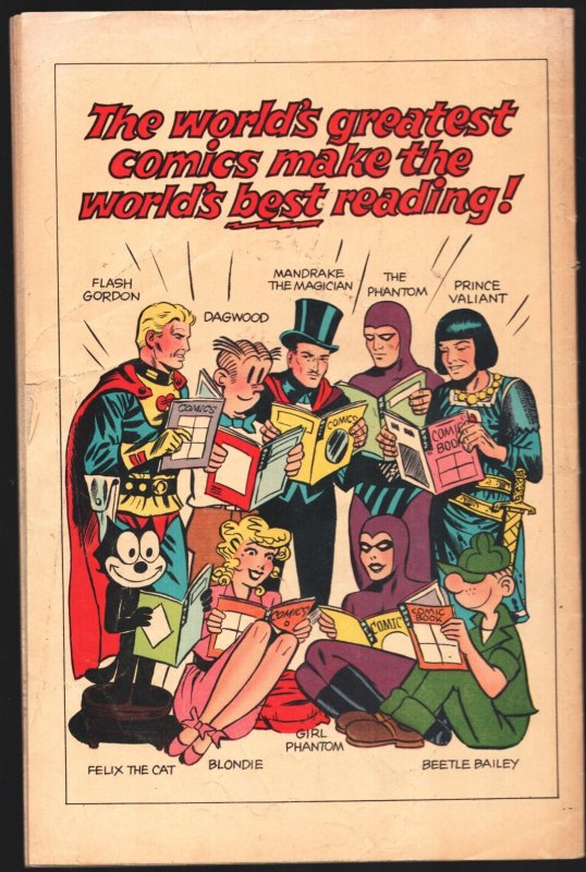 Comics Reading Library #R-02 1973-King-Beetle Bailey-Blondie-Popeye