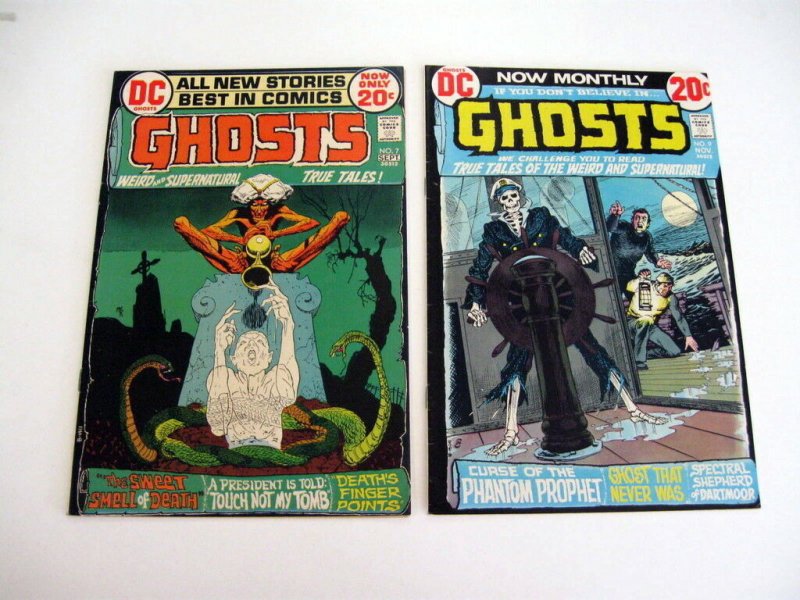 *GHOSTS (DC) #1-9 Guide $84.50  6 Books Scarce!