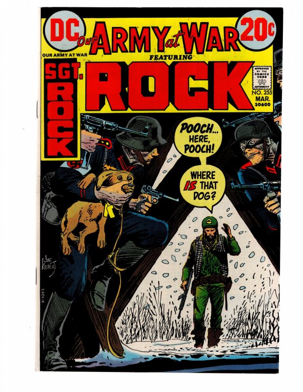 Our Army at War #255 (1973) HIGH GRADE BEAUTY !!! / ID#684