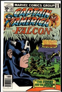 Captain America #207 (1977) Captain America and the Falcon