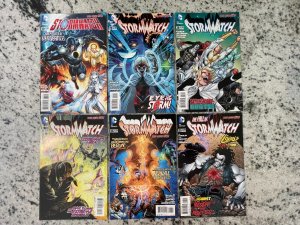6 Stormwatch DC Comic Books # 25 26 27 28 29 30 Superman Batman Flash 35 J854