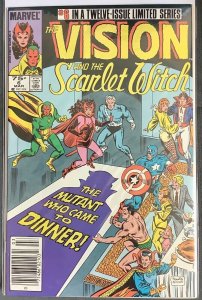 The Vision and the Scarlet Witch #6 Newsstand Edition (1986, Marvel) VF/NM