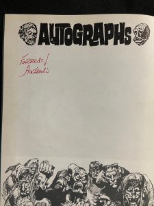 FAMOUS MONSTERS CONVENTION GUIDE BOOK FN-VF SIGNED GOGOS, F. ACKERMAN,KEN KELLEY