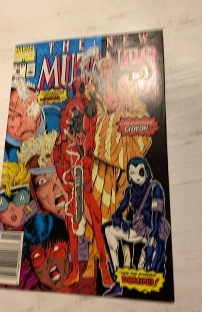 The New Mutants #98 (1991)first app Deadpool newsstand