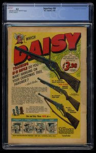 Superboy #30 CGC VG+ 4.5 Cream To Off White