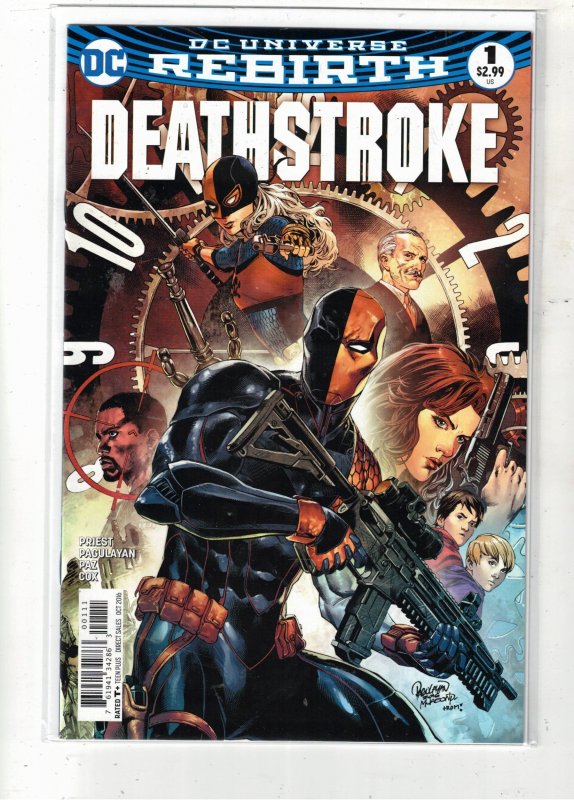 Deathstroke #1-5 (2016) 50% OFF DC UNIVERSE REBIRTH! 1-5 Set!  Super-Grade NM!