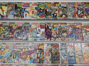 Huge Lot Silver/Bronze Comics W/Hulk, Spider-Man, Batman, Fantastic Four, DD+