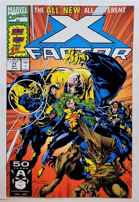 X-Factor #71 (Oct 1991, Marvel) VF