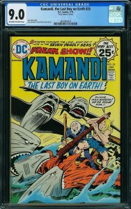 Kamandi, The Last Boy on Earth #25 (1975) CGC 9.0 VFNM