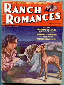 Ranch Romances November 1 1952- Western movies news- Prisoners at Skyline