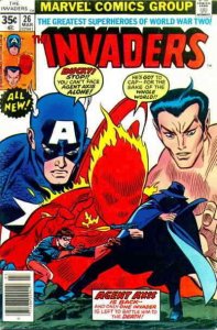 Invaders #26 VF; Marvel | World War Two Superheroes - we combine shipping
