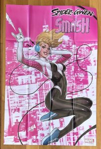 Spider-Gwen Smash Promo Poster 2023 Marvel 24x36 New