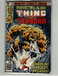 Marvel Two-in-One #56 (1979) Thundra